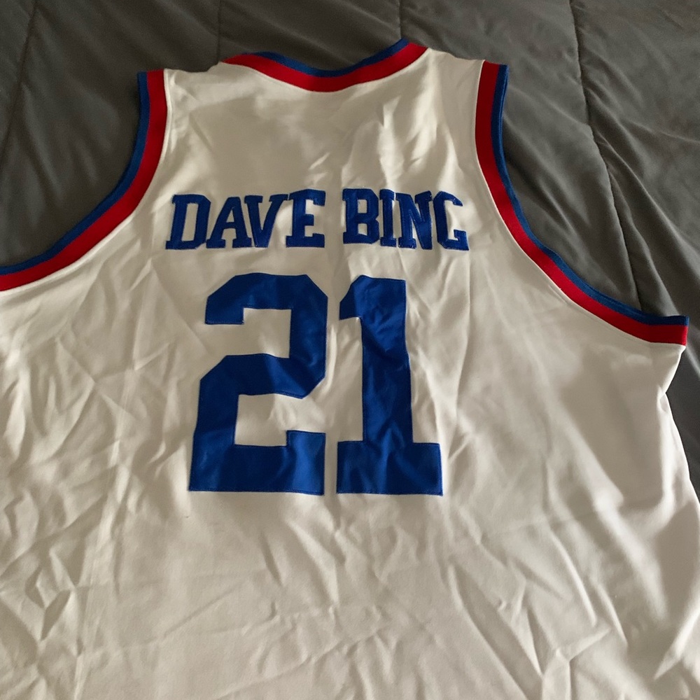 Dave Bing Pistons jersey